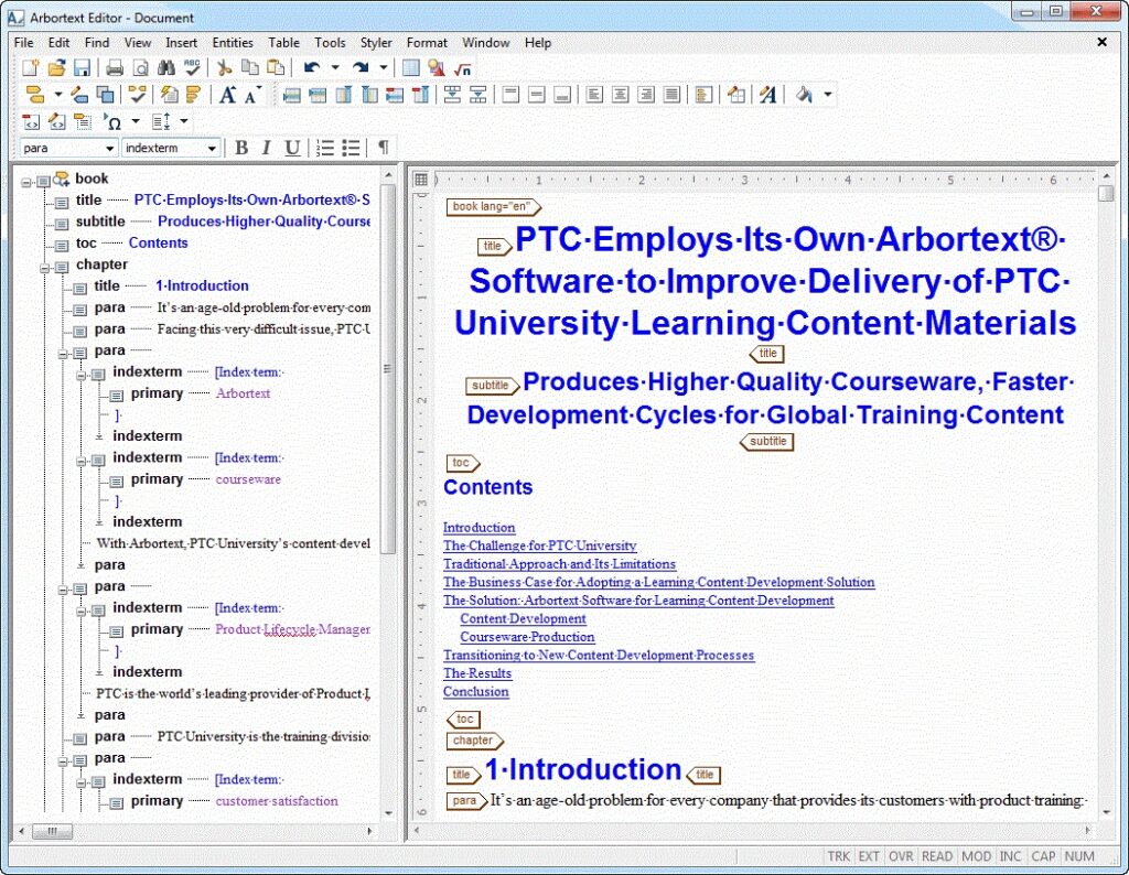 PTC Window